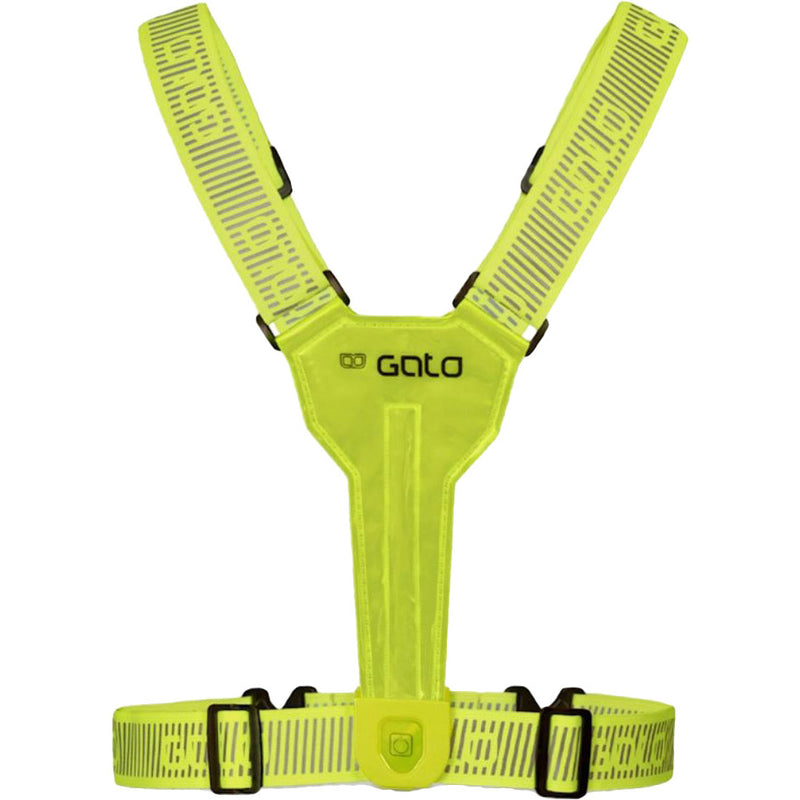 Afbeelding laden in galerijviewer, Outwet gato vest ultra led usb one size neon geel