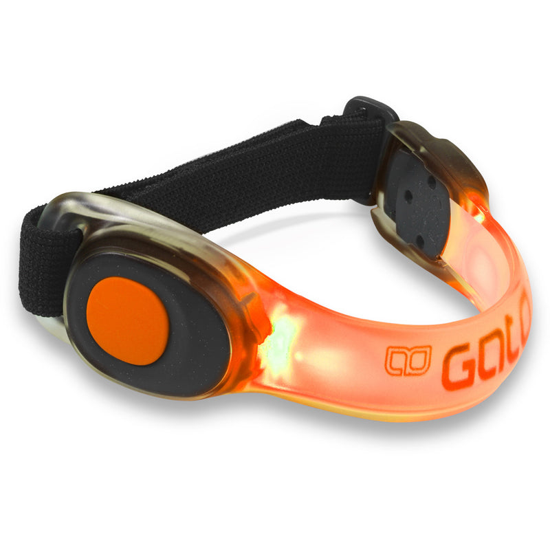 Load image into Gallery viewer, Outwet gato armband led usb one size neon oranje