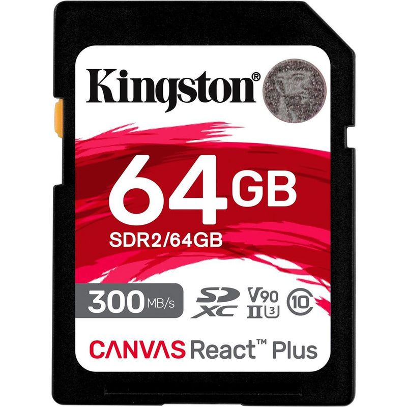 Load image into Gallery viewer, Kingston Canvas React Plus 64 GB SDXC