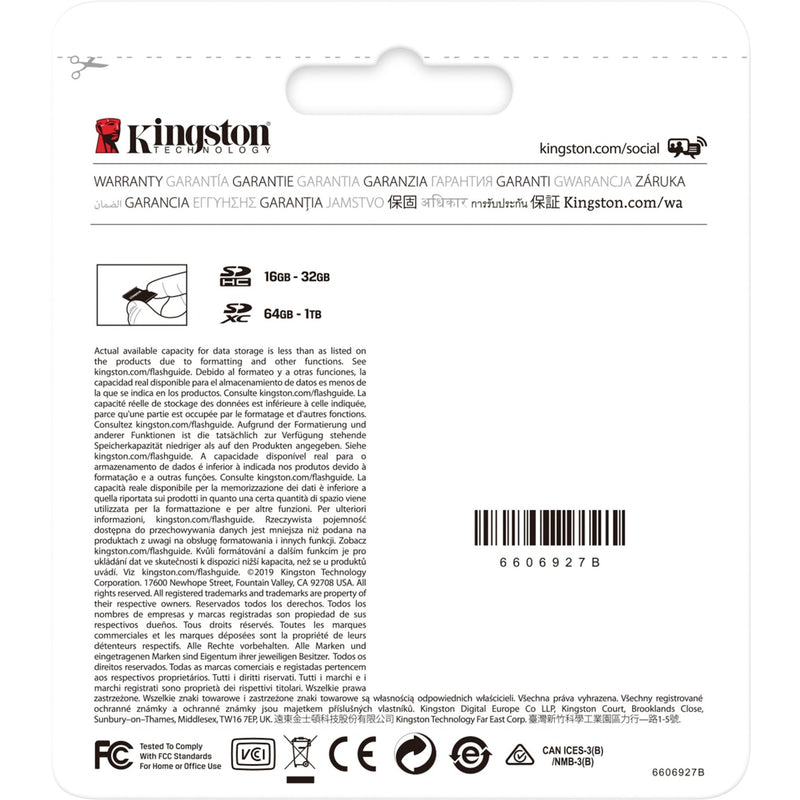 Load image into Gallery viewer, Kingston Canvas Select Plus 256 GB SDXC