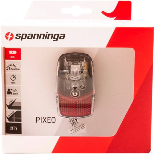 Load image into Gallery viewer, Spanninga pixeo xb achterlicht spatbord batterij