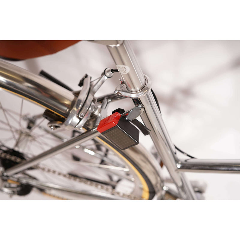 Afbeelding laden in galerijviewer, Litta 2 achterlicht fietsverlichting op zonne-energie - zwart