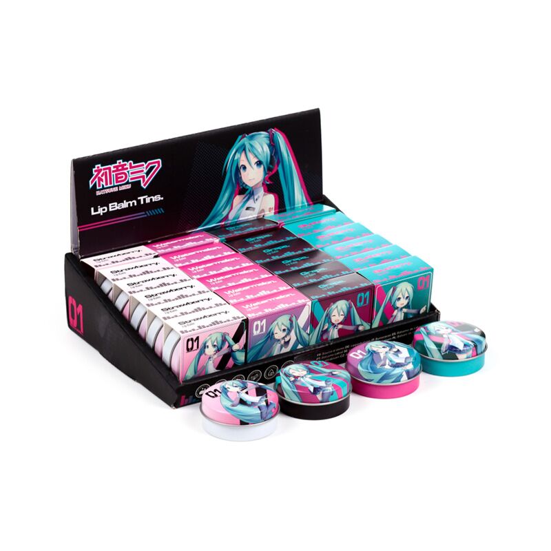 Load image into Gallery viewer, Union hatsune miku lipbalsem in blik