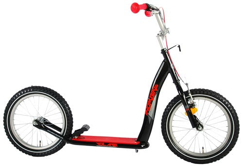 Load image into Gallery viewer, Volare Step - Jongens en Meisjes - 16 inch - Zwart Rood