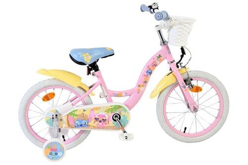 Load image into Gallery viewer, Stich disney stitch 16 inch fiets roze 20608