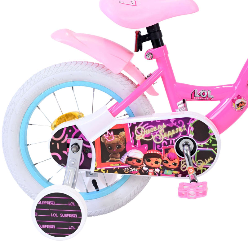 Load image into Gallery viewer, Lol surprise kinderfiets - meisjes - 14 inch - roze