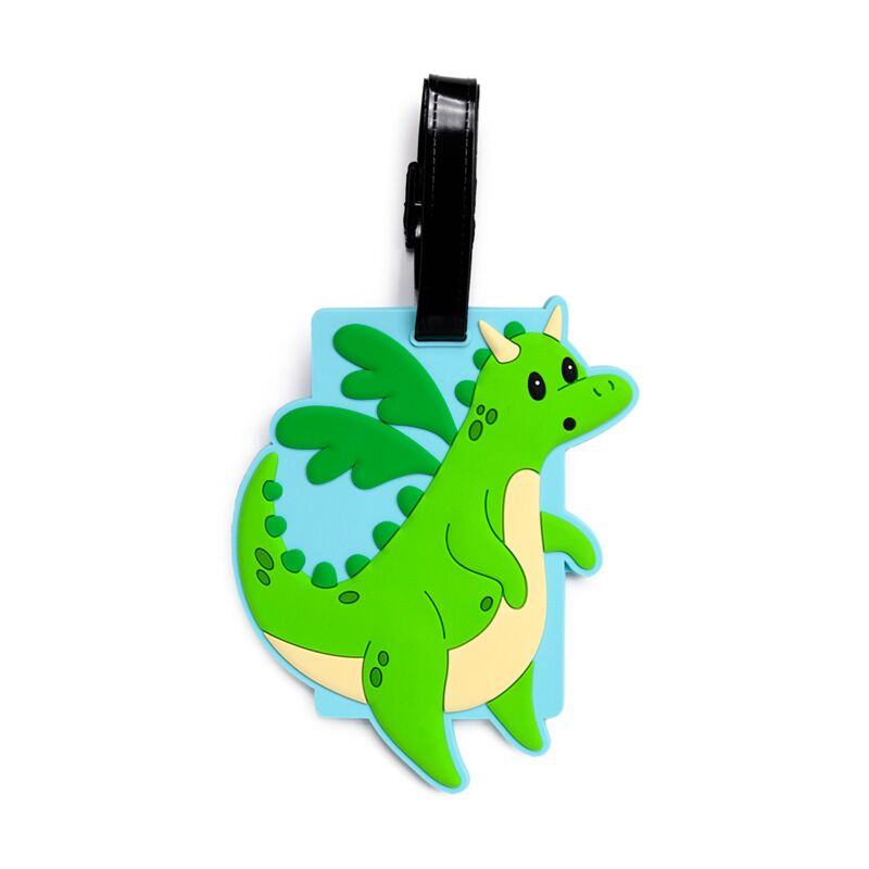 Afbeelding laden in galerijviewer, Ridders draken dragon pvc kofferlabel