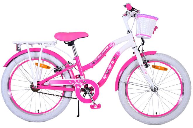 Load image into Gallery viewer, Volare Lovely Kinderfiets - Meisjes - 20 inch - Roze - Twee handremmen