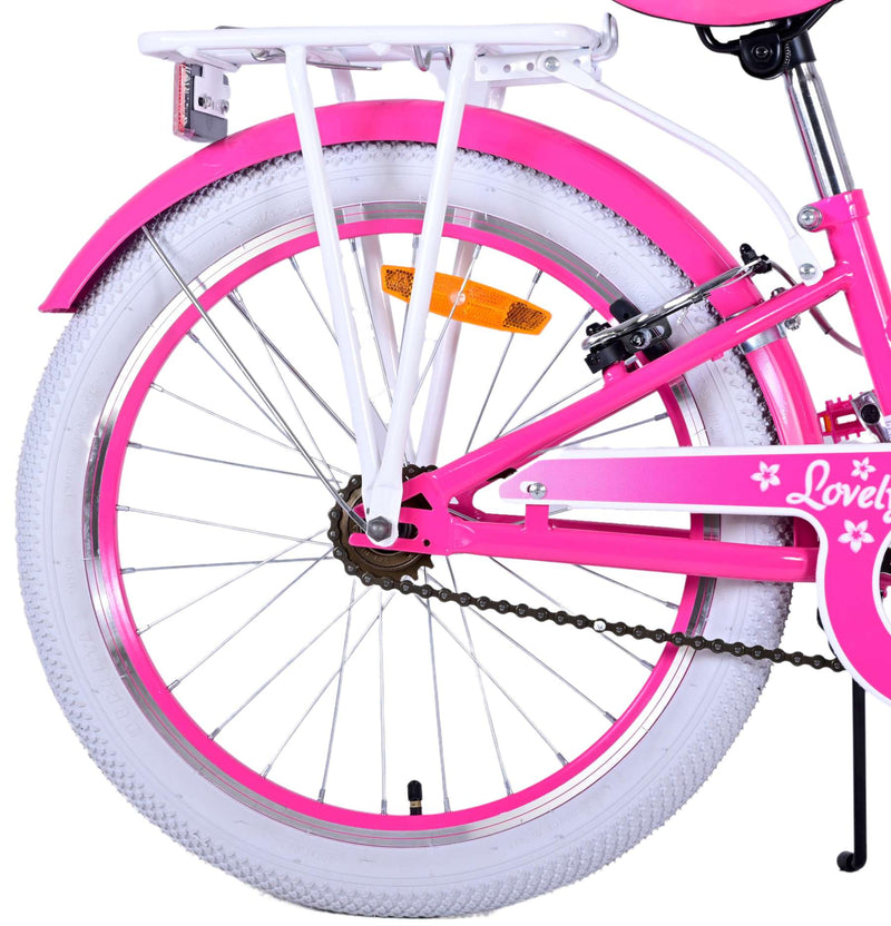 Load image into Gallery viewer, Volare Lovely Kinderfiets - Meisjes - 20 inch - Roze - Twee handremmen