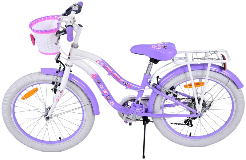Afbeelding laden in galerijviewer, Volare lovely kinderfiets - meisjes - 20 inch - paars - 7 versnellingen