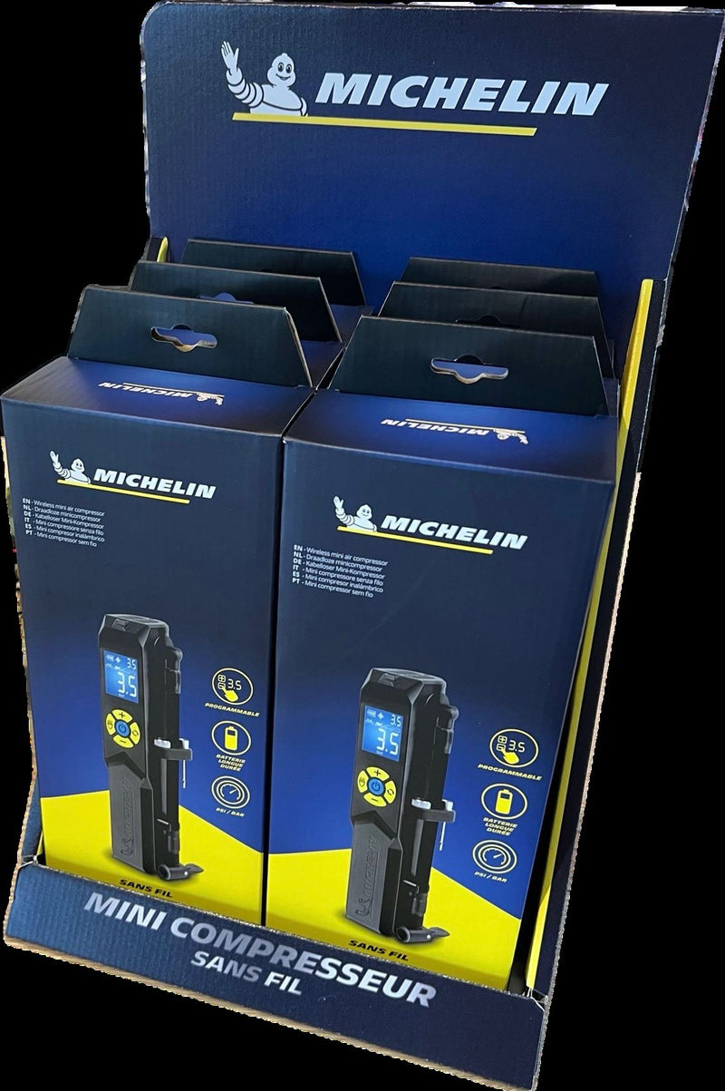 Load image into Gallery viewer, Michelin display met mini-accucompressor (6)