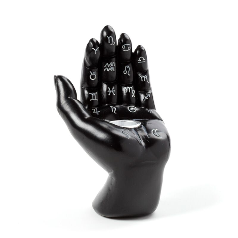 Afbeelding laden in galerijviewer, Mantra hand tarot handpalm wierookhouder