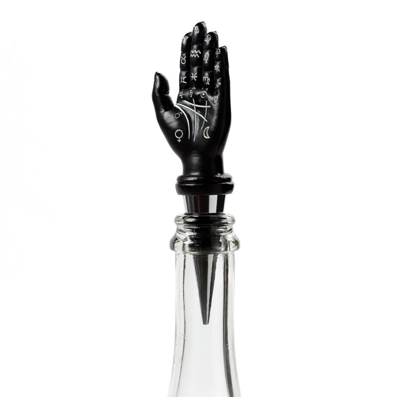 Afbeelding laden in galerijviewer, Mantra hand tarot handpalm flessenstop