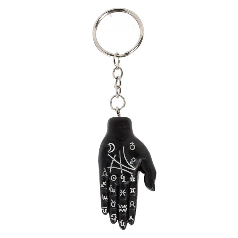 Load image into Gallery viewer, Mantra hand tarot handpalm sleutelhanger