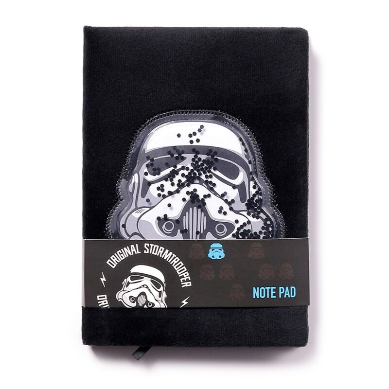Afbeelding laden in galerijviewer, The original stormtrooper fluffig notitieboekje a5