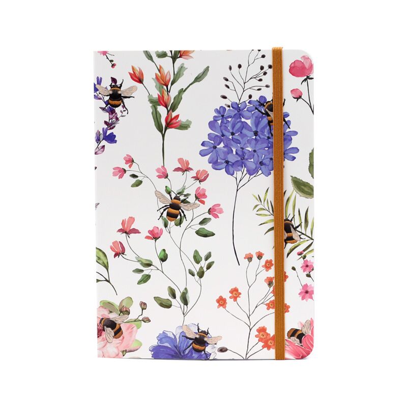 Load image into Gallery viewer, Nectar meadows gerecycled a5 gelinieerd notitieboekje