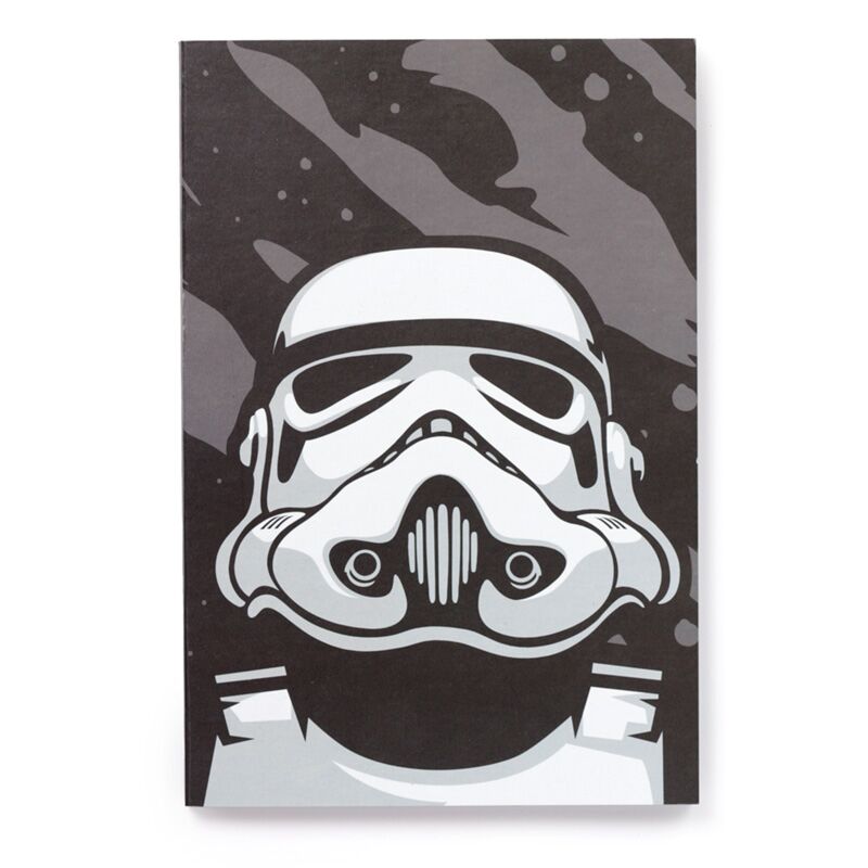 Afbeelding laden in galerijviewer, The original stormtrooper gerecycled a5 gelinieerd notitieboekje