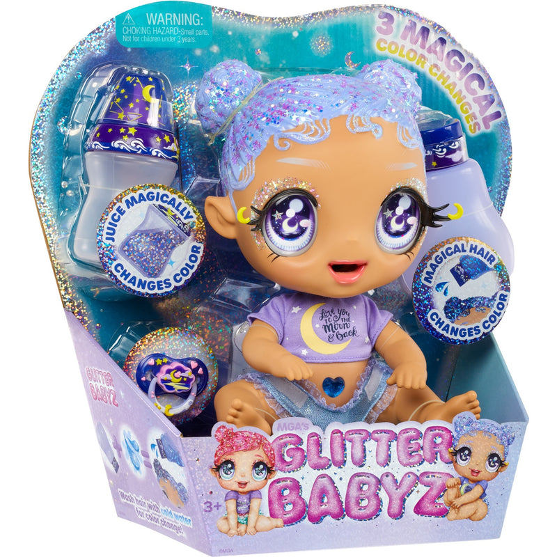 Afbeelding laden in galerijviewer, MGA Entertainment Glitter Babyz pop serie 2 Selena Stargazer