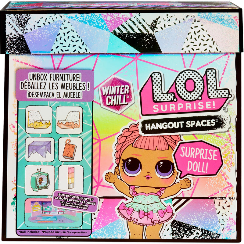 Load image into Gallery viewer, MGA Entertainment Surprise! Winter Chill Hangout Spaces Sty