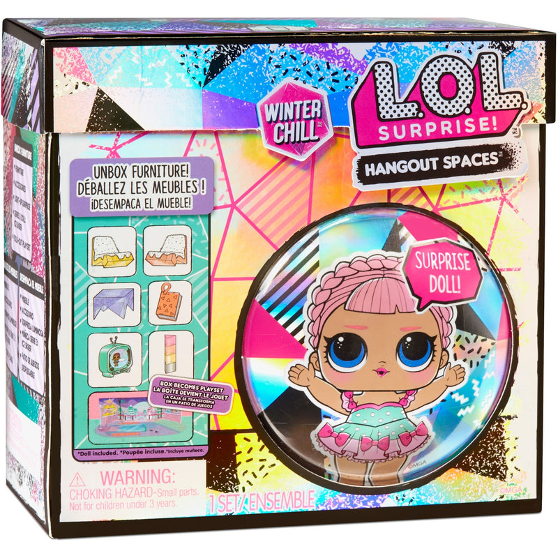 Load image into Gallery viewer, MGA Entertainment Surprise! Winter Chill Hangout Spaces Sty