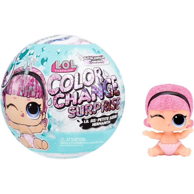 Load image into Gallery viewer, MGA Entertainment Surprise! Glitter Color Change Lil Sis