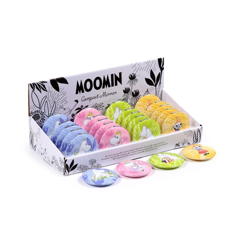 Load image into Gallery viewer, Union moomin tammi compact make up spiegeltje