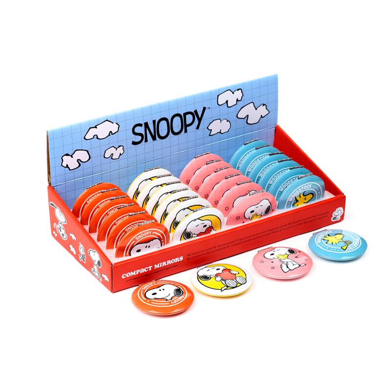 Load image into Gallery viewer, Union peanuts snoopy woodstock compact make up spiegeltje -