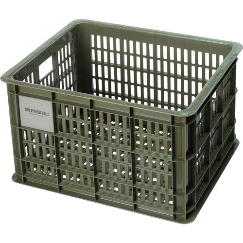 Load image into Gallery viewer, Basil fietskrat M - medium - 29.5 liter - groen