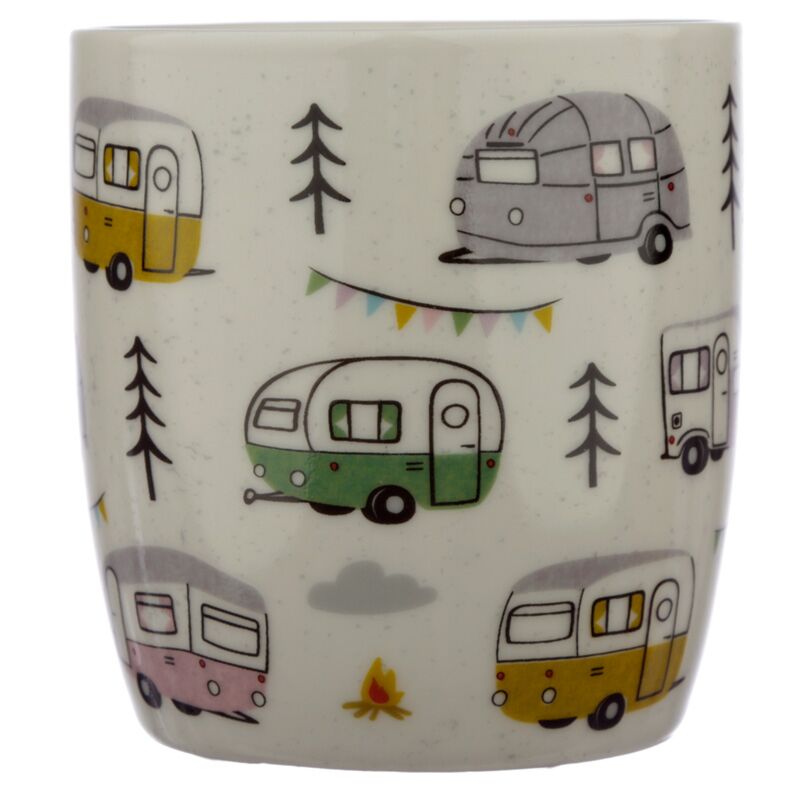 Afbeelding laden in galerijviewer, Wildwood caravan porselein mok