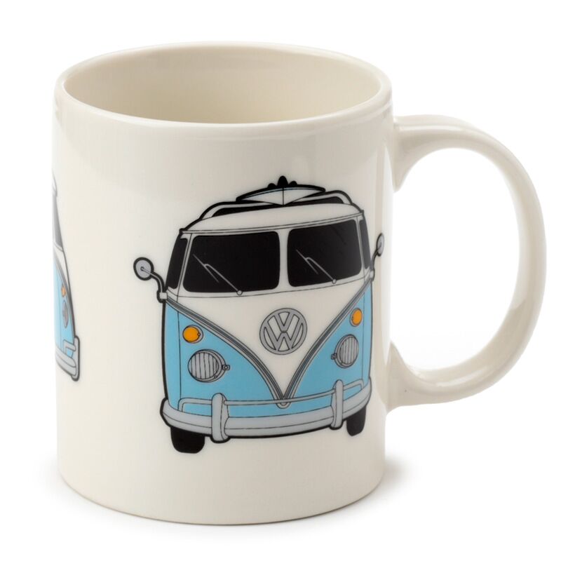 Afbeelding laden in galerijviewer, Volkswagen busje vw t1 begins porselein mok