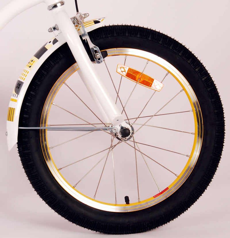 Load image into Gallery viewer, Volare Miracle Cruiser Kinderfiets - Meisjes - 18 inch - Wit - Prime Collection
