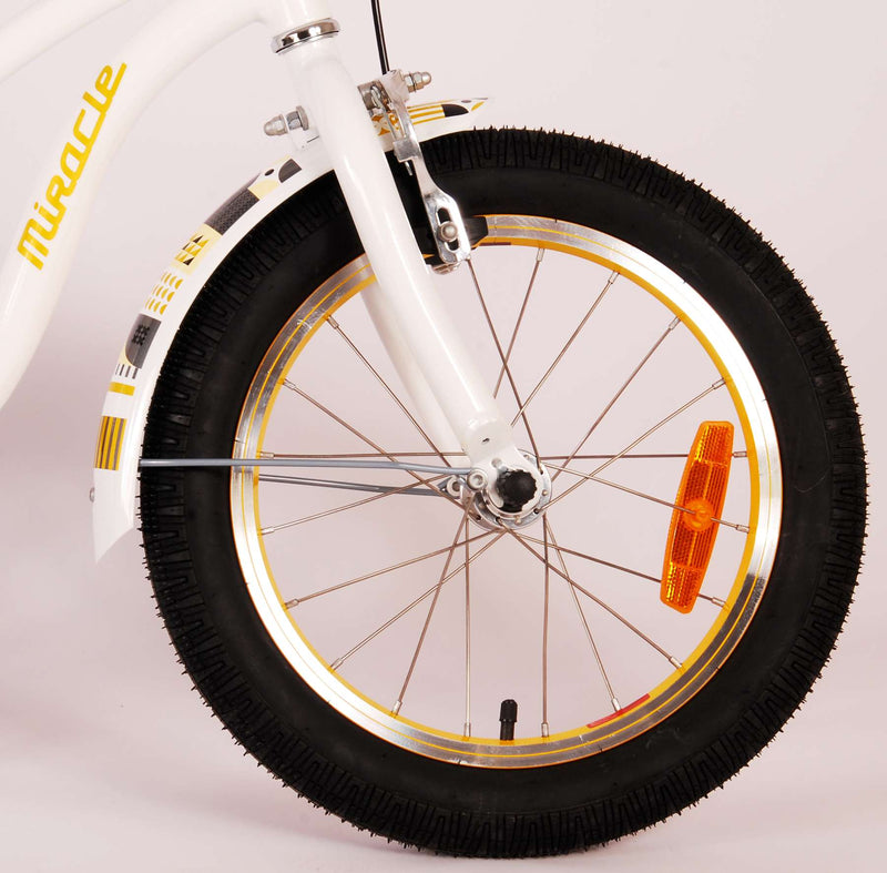 Load image into Gallery viewer, Volare Miracle Cruiser Kinderfiets - Meisjes - 16 inch - Wit - Prime Collection