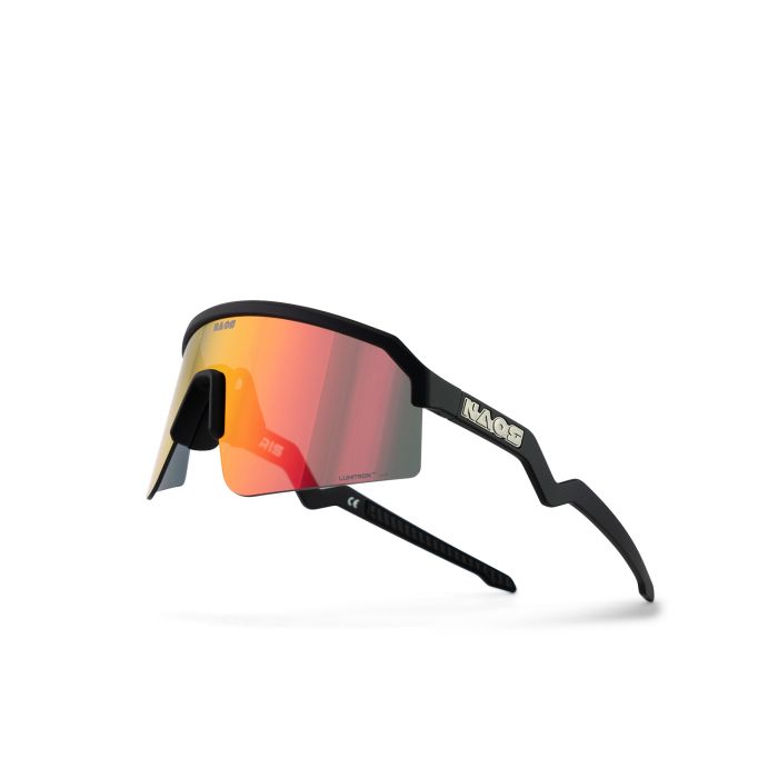 Load image into Gallery viewer, Naos ziris - regular - matte black black red