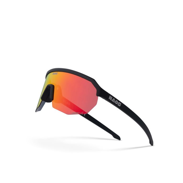 Load image into Gallery viewer, Naos helbo - regular - matte black black red