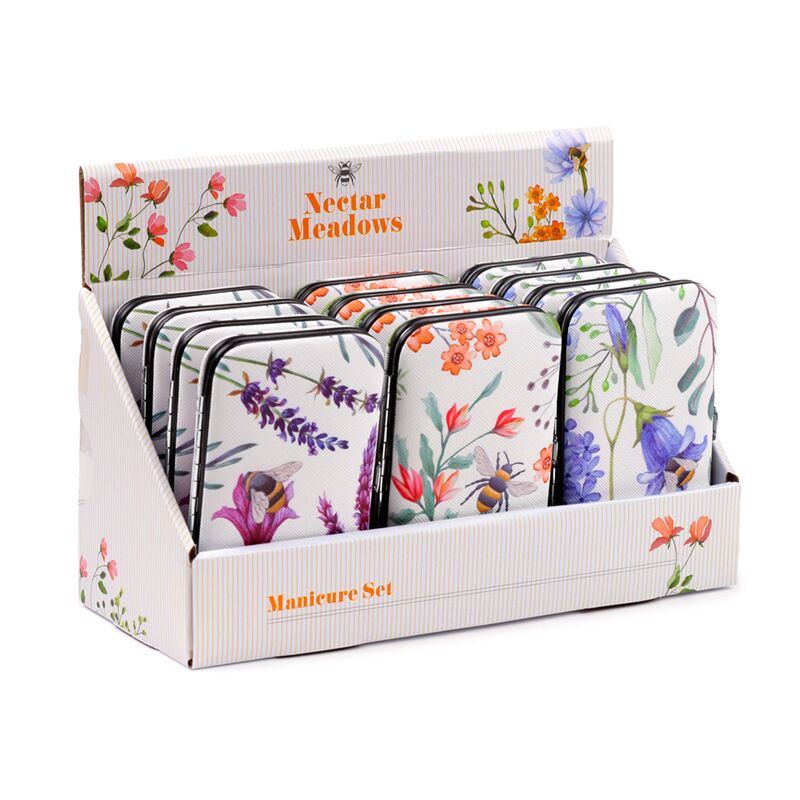 Afbeelding laden in galerijviewer, Nectar meadows bij bij 5-delige manicureset
