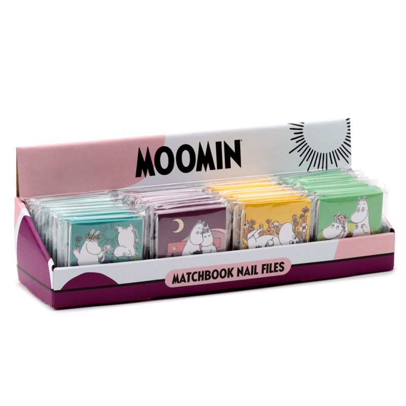 Load image into Gallery viewer, Abi moomin matchbook luciferboekje nagelvijlen