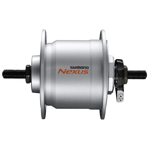 Load image into Gallery viewer, Shimano Dynamo Naaf 100 36 Zilver Dh-C3000 6V 3.0W Moer