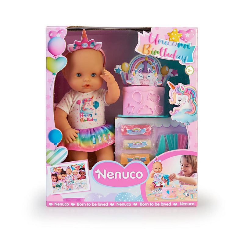Load image into Gallery viewer, Nenuco unicorn birthday babypop 32cm