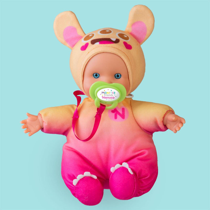 Afbeelding laden in galerijviewer, Nenuco monster friends pop 15cm met speen