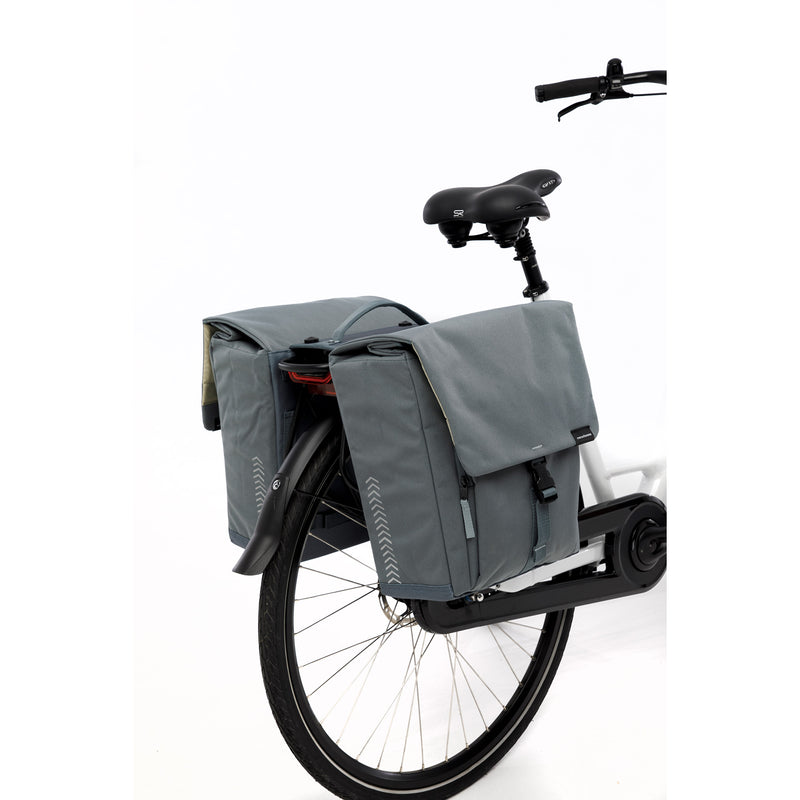 Load image into Gallery viewer, Burgers - new looxs new looxs tulum double mik grey gre 531.446mik dubbeltas 32l