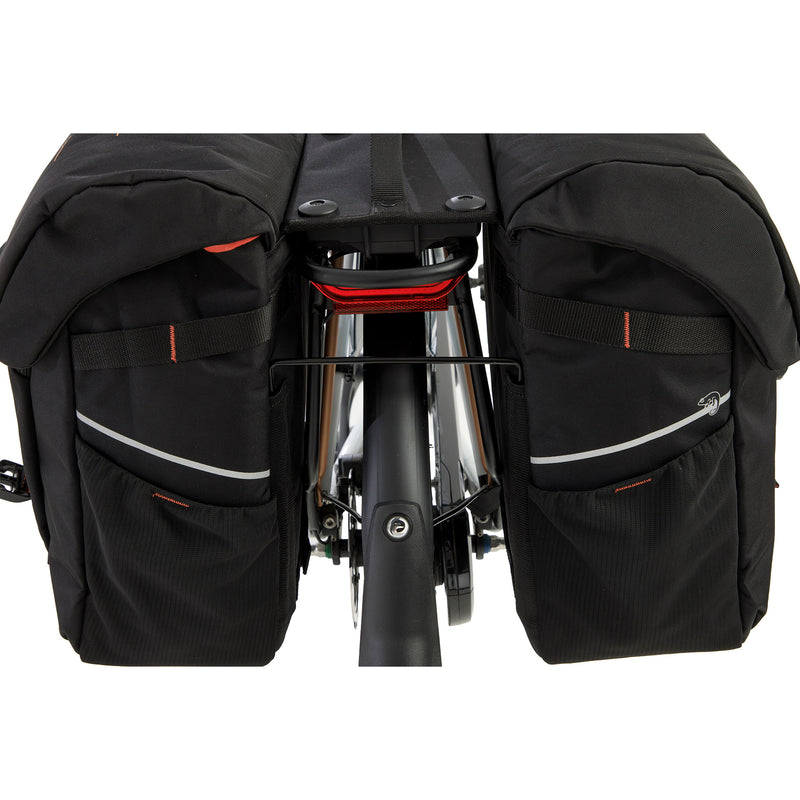 Load image into Gallery viewer, Newlooxs tas new looxs vigo dubbel | zwart oranje | rt 2.0 | 40l