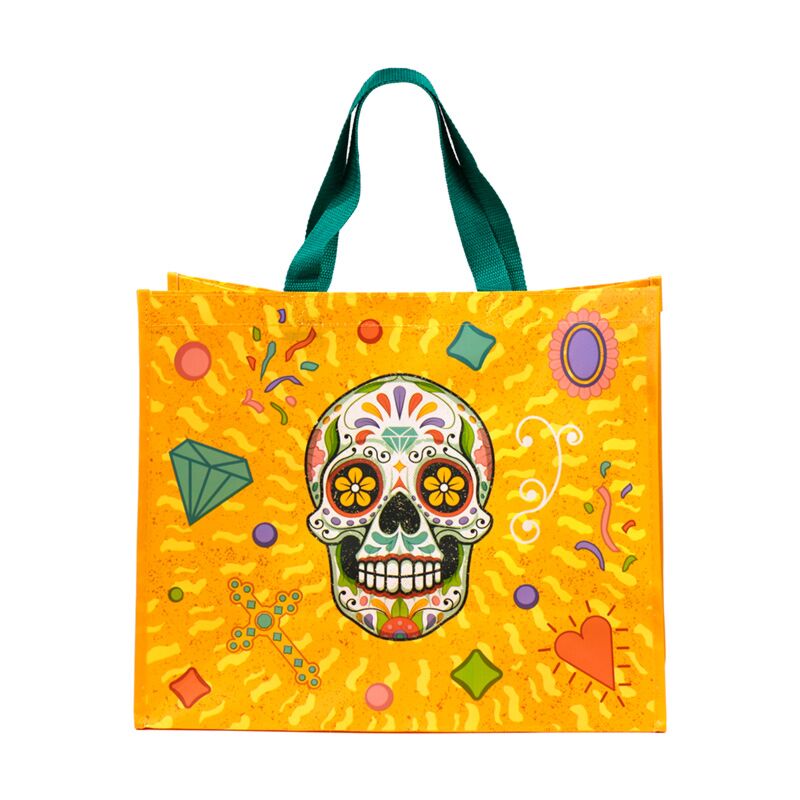 Load image into Gallery viewer, Hoppe dia de los muertos herbruikbare sr tas