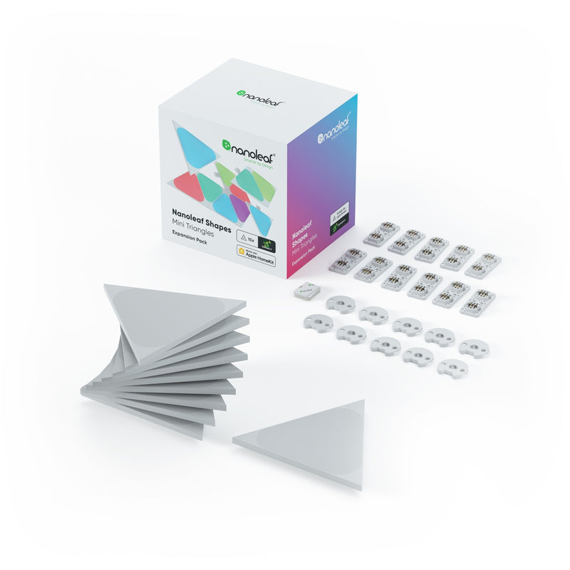 Load image into Gallery viewer, Nanoleaf Nanoleaf Shapes Triangles Mini Expansion Pack 10-pack