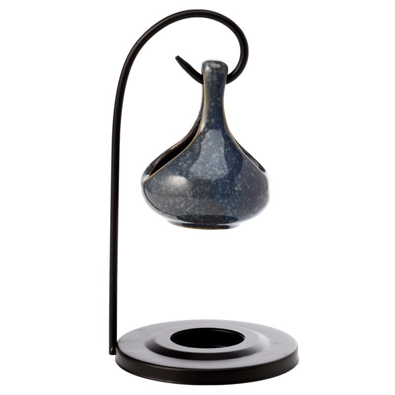 Load image into Gallery viewer, Druppelvormige hangende geurbrander met keramiek houder