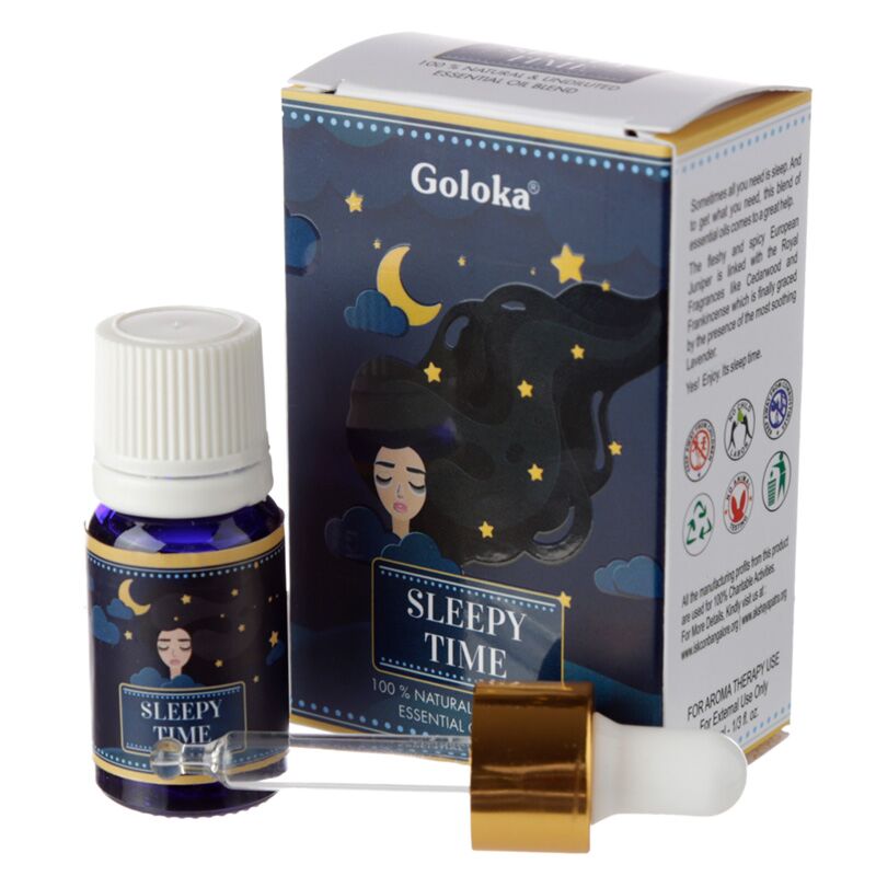Afbeelding laden in galerijviewer, Nachtrust - goloka etherische olie mix 10ml 10ml