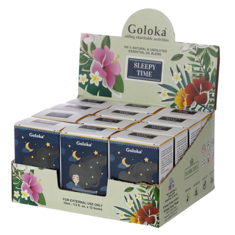 Afbeelding laden in galerijviewer, Nachtrust - goloka etherische olie mix 10ml 10ml