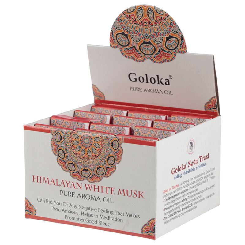 Afbeelding laden in galerijviewer, Himalaya witte musk 10ml - goloka geurolie