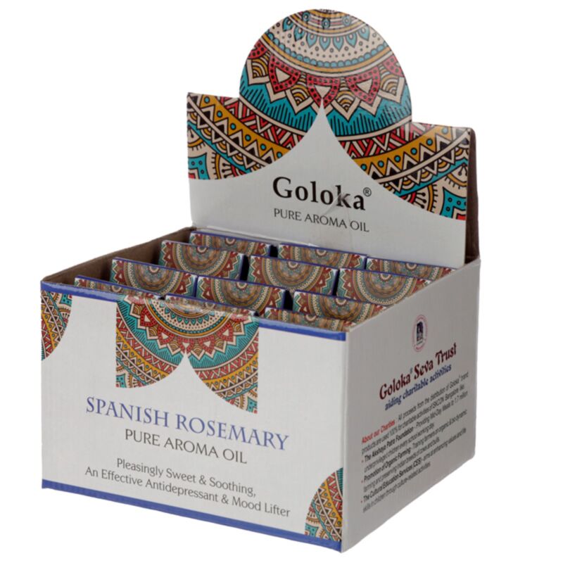 Afbeelding laden in galerijviewer, Spaanse rozemarijn 10ml - goloka geurolie