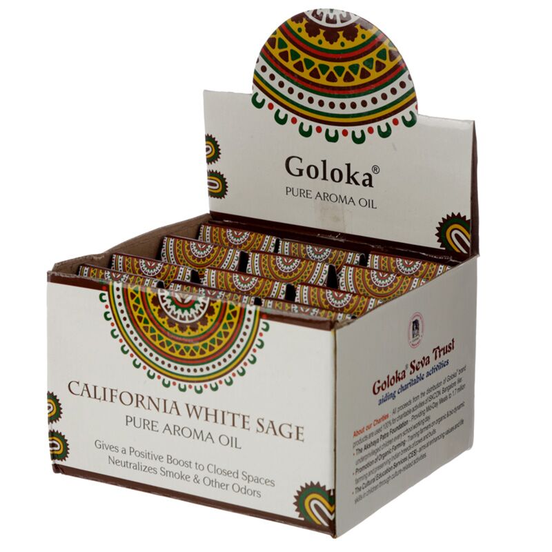 Afbeelding laden in galerijviewer, Californische witte salie 10ml - goloka geurolie