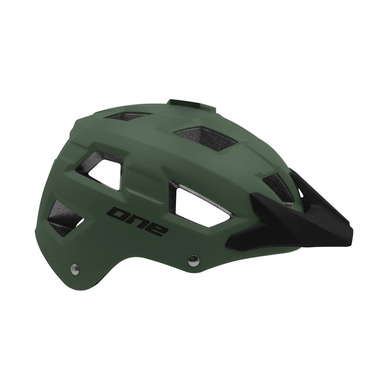 Load image into Gallery viewer, One helm trail m l (58-61) black khakki